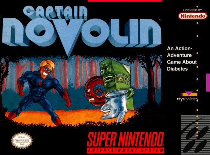 Captain Novolin Cover Art
