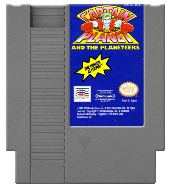 Captain Planet and the Planeteers Cover Art and Product Photo