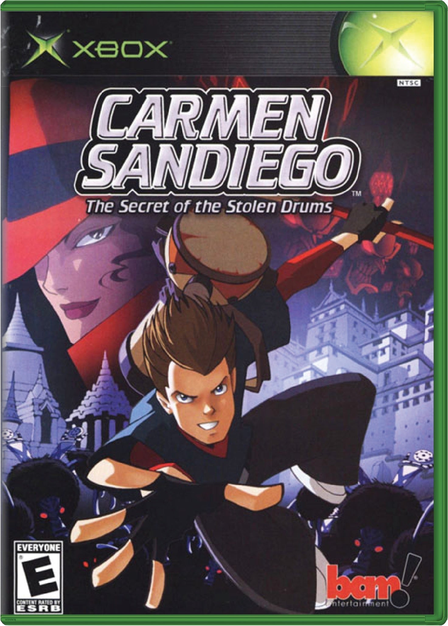 Carmen Sandiego The Secret of the Stolen Drums Cover Art