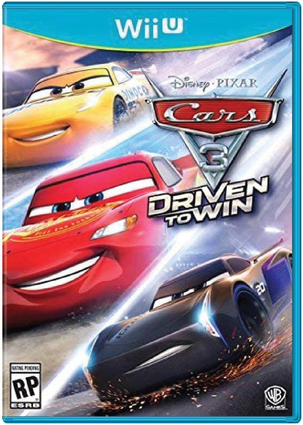 Cars 3 Driven to Win Cover Art and Product Photo