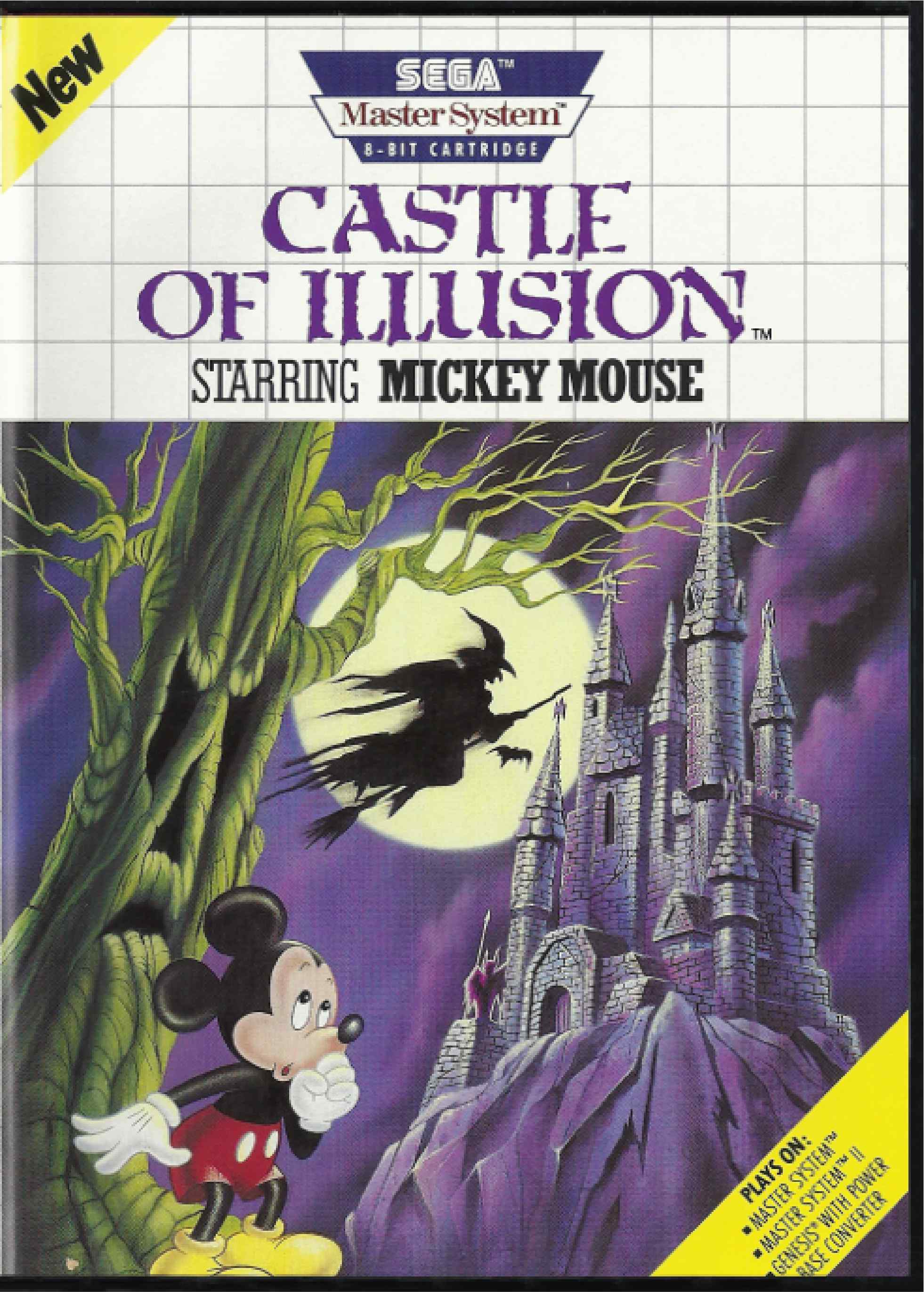 castle of illusion sega genesis