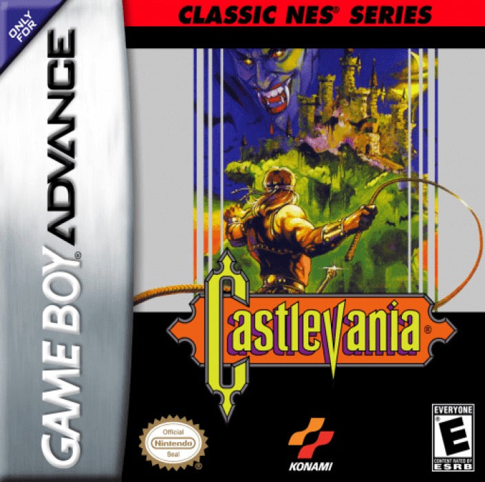 Castlevania Classic NES Series Cover Art