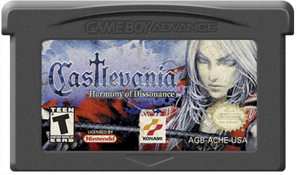 Castlevania Harmony of Dissonance Cartridge