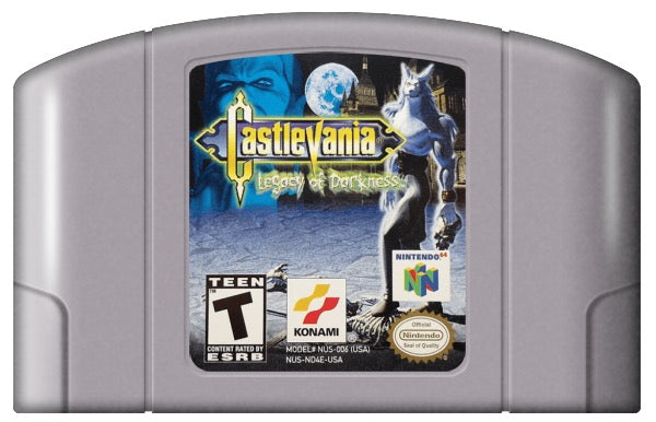 Castlevania Legacy of Darkness Cover Art and Product Photo