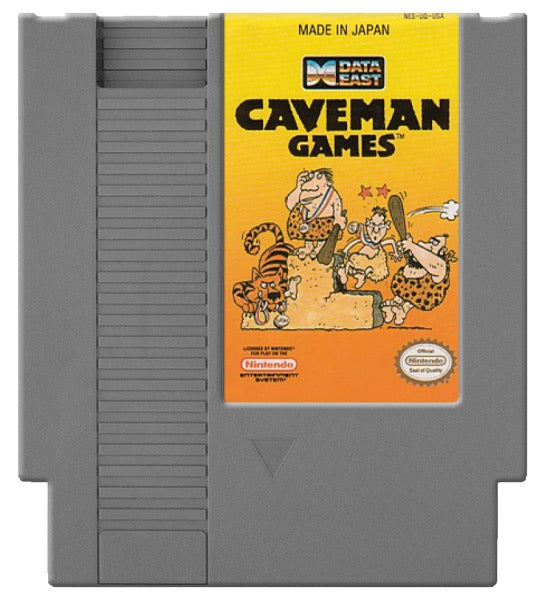 Caveman Games Cover Art and Product Photo