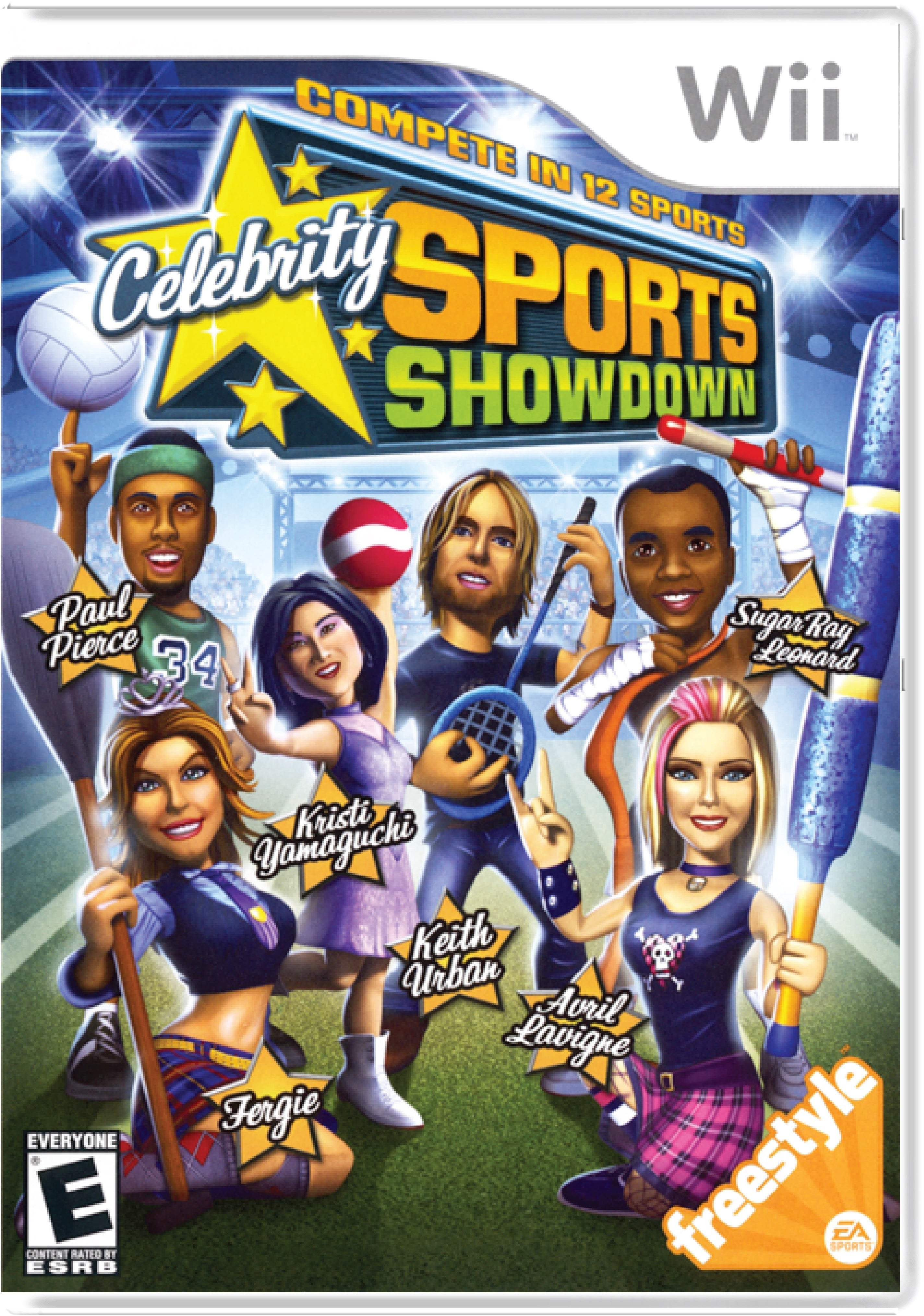 Celebrity Sports Showdown Cover Art