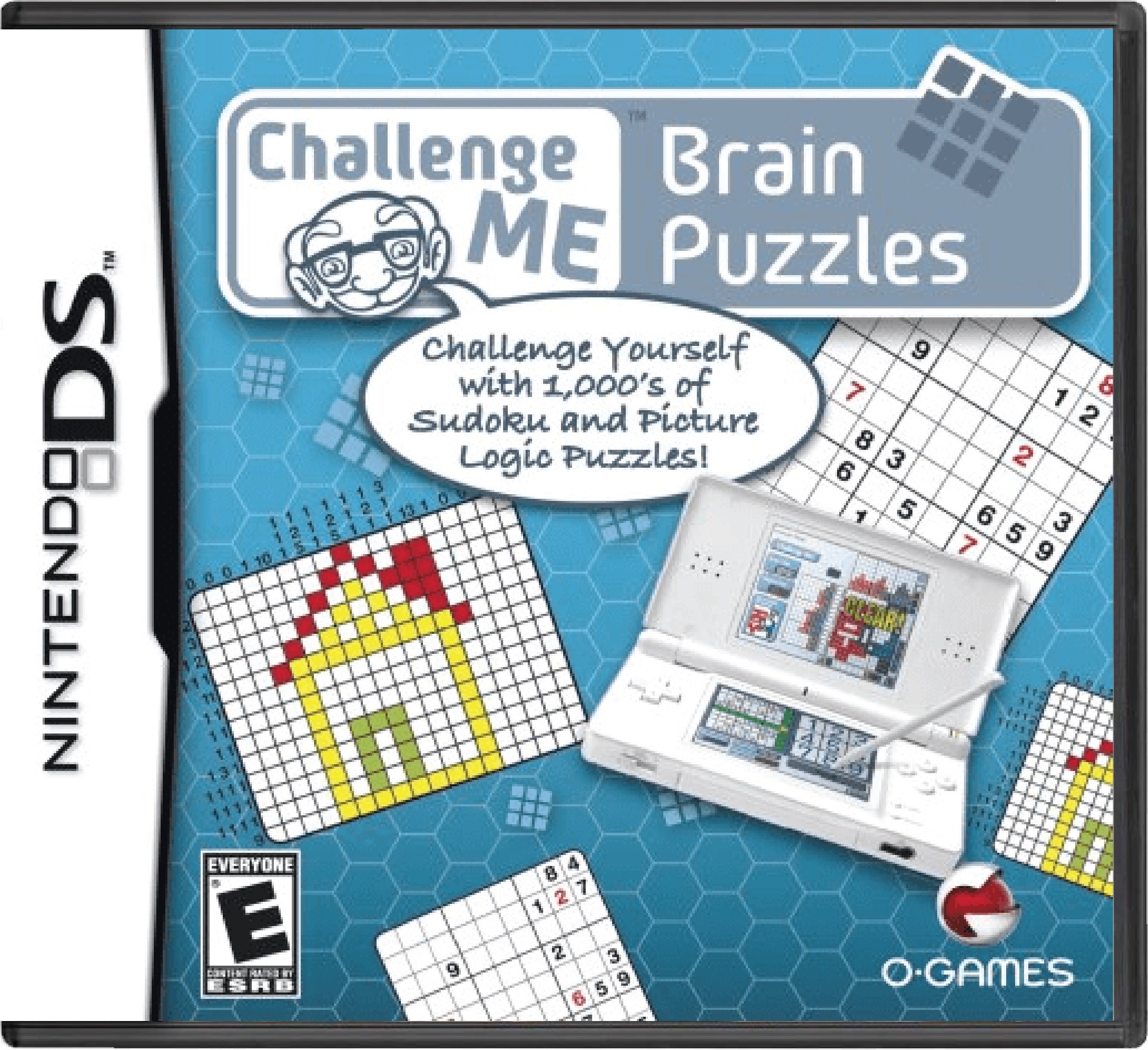 Challenge Me Brain Puzzles Cover Art