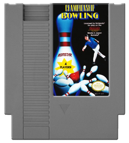 Championship Bowling Cover Art and Product Photo