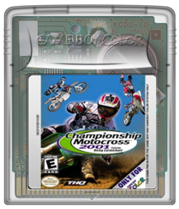 Championship Motocross 2001 Cartridge