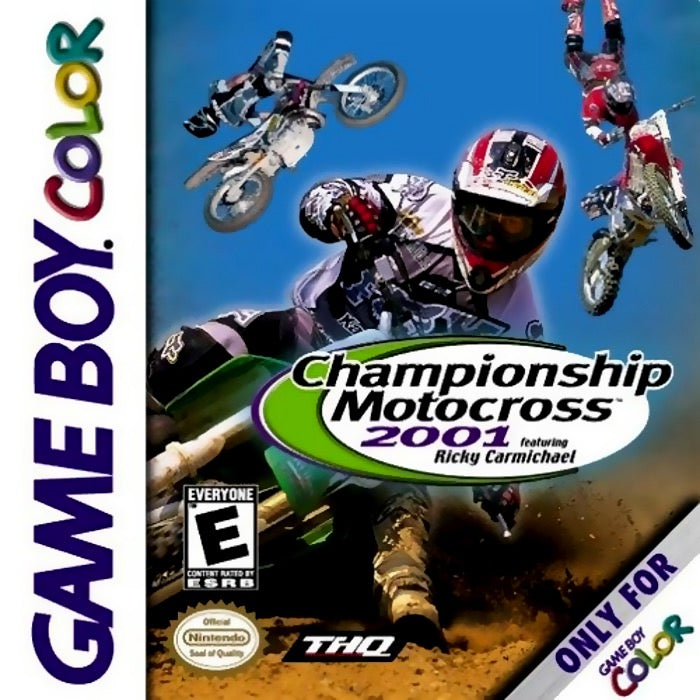 Championship Motocross 2001 Cover Art