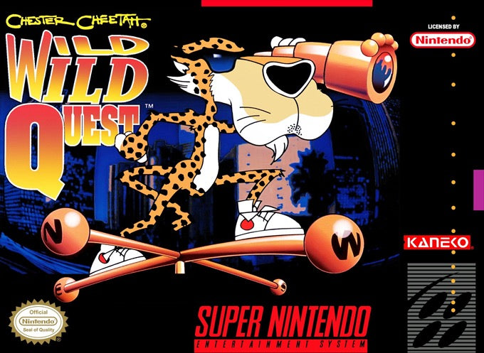 Chester Cheetah Wild Wild Quest Cover Art