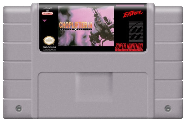 Choplifter 3 Cartridge