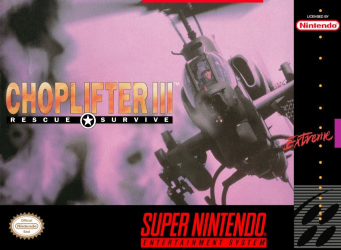 Choplifter 3 Cover Art