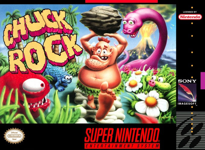 Chuck Rock Cover Art