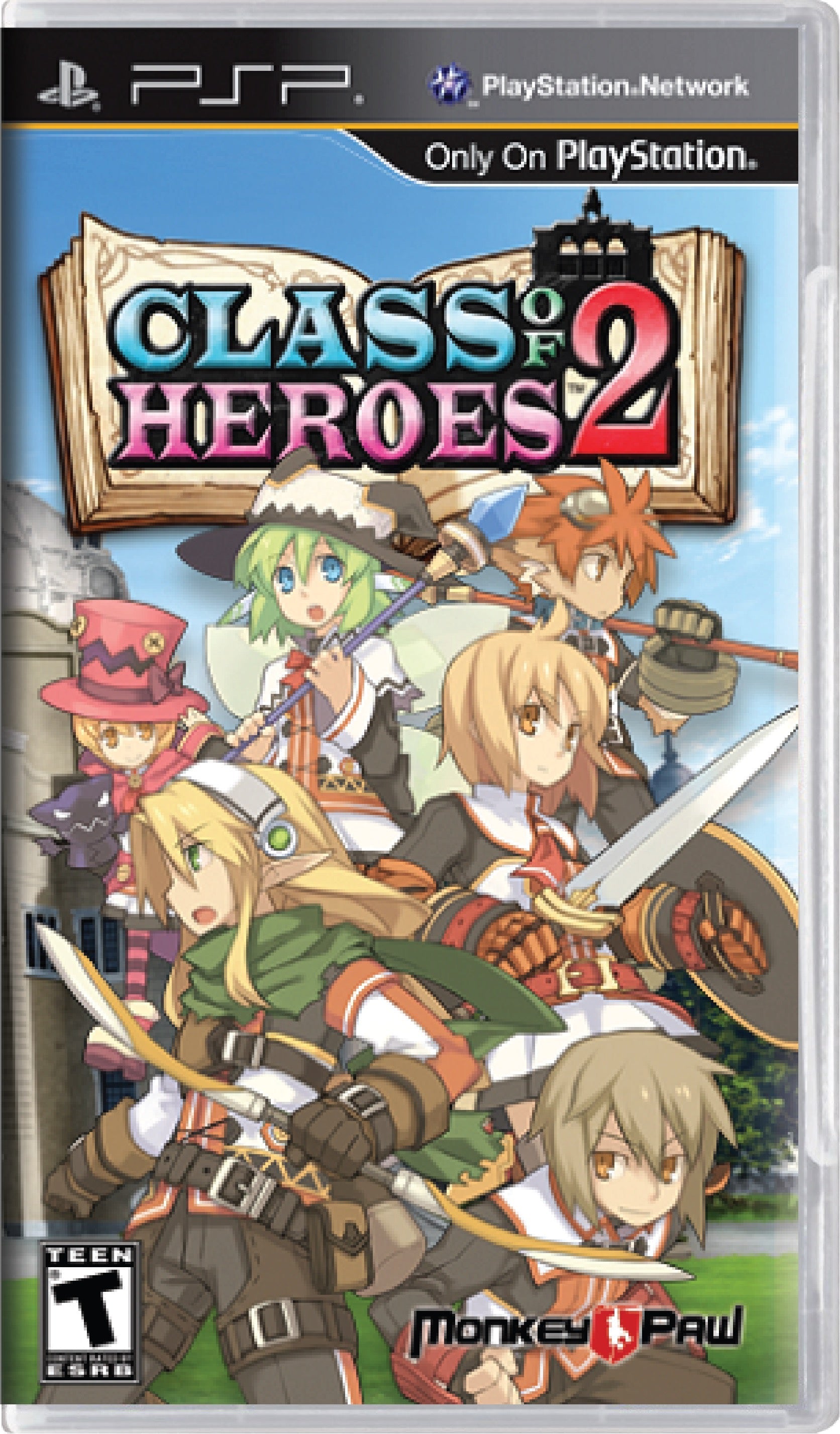 Class of Heroes 2 Cover Art