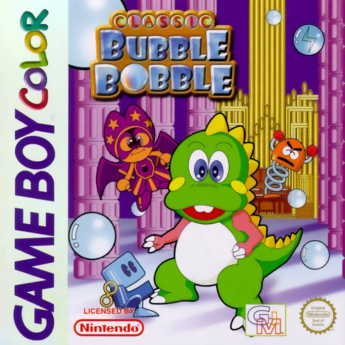 Classic Bubble Bobble Cover Art
