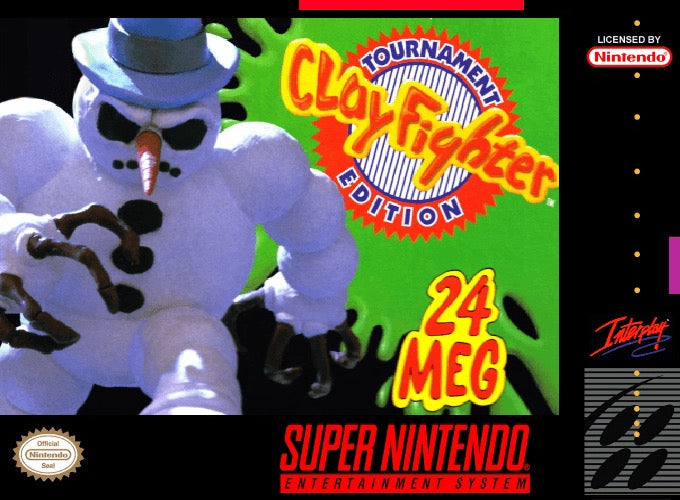 Clay Fighter Tournament Edition Cover Art