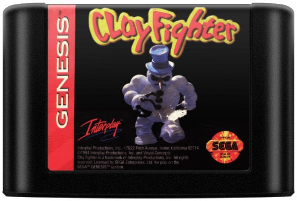 ClayFighter Cartridge