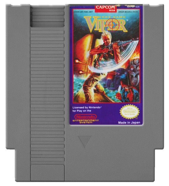 Code Name Viper Cover Art and Product Photo