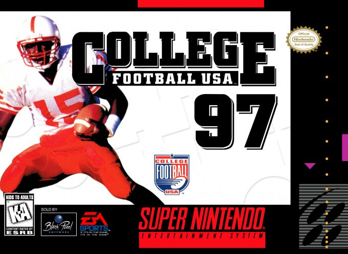 College Football USA 97 Cover Art