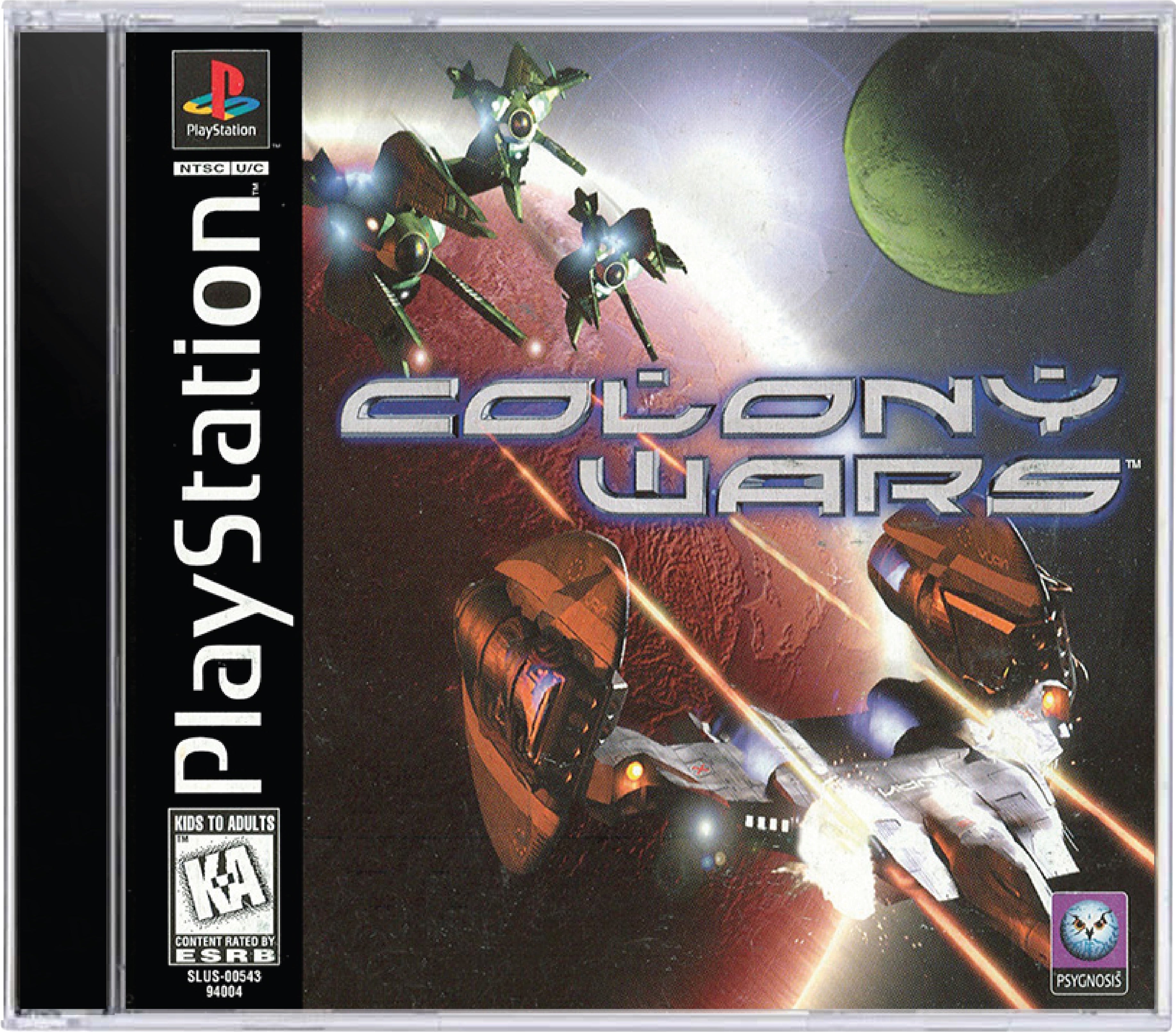 Colony Wars Cover Art and Product Photo