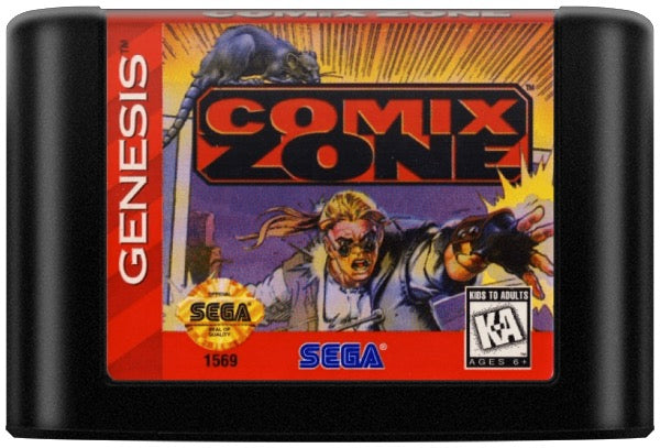 Comix Zone Cartridge