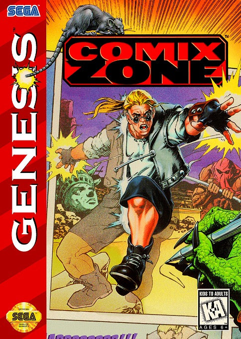 Comix Zone Cover Art