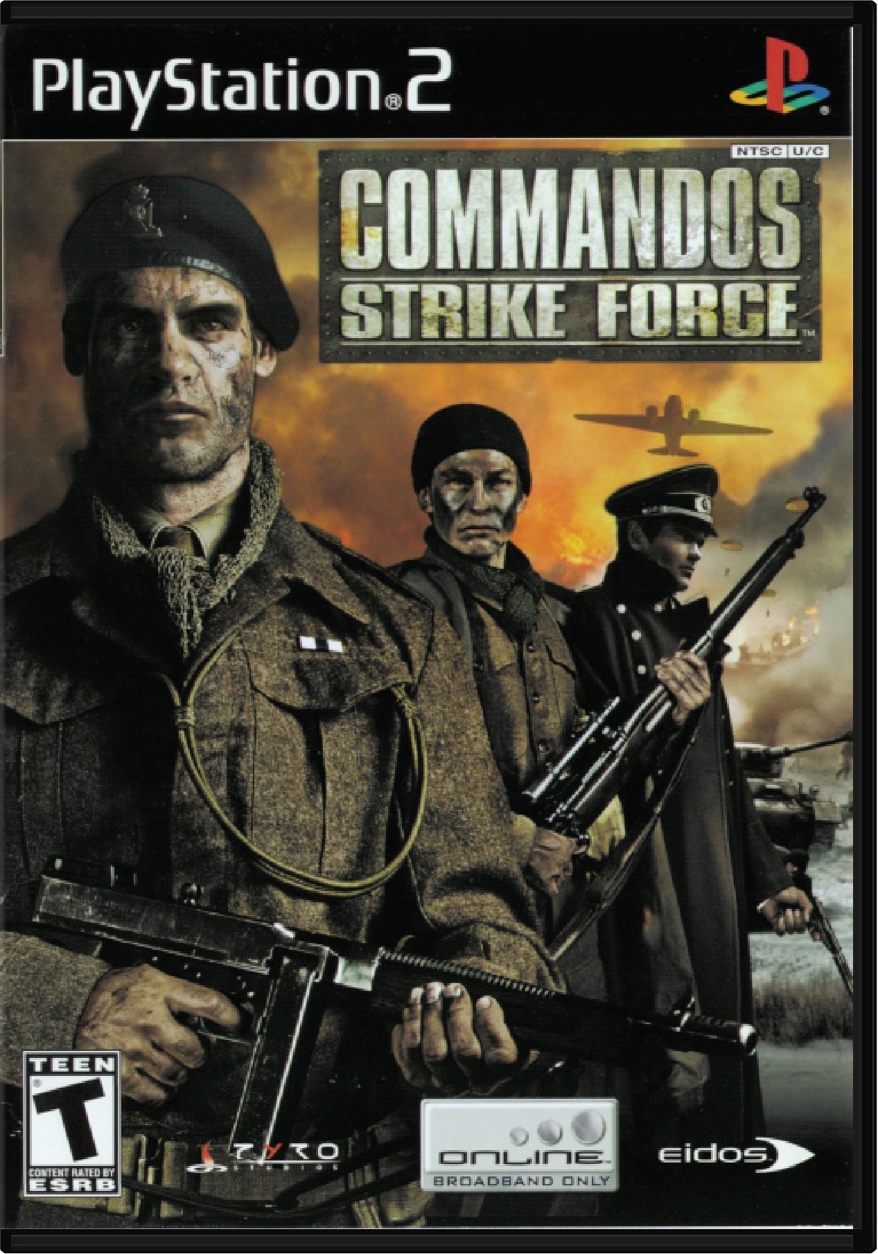 Commandos Strike Force Cover Art and Product Photo