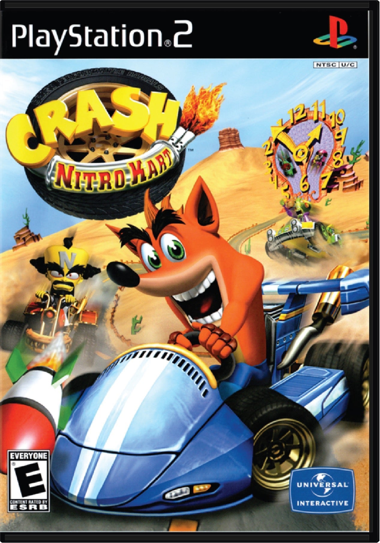 Crash Nitro Kart Cover Art and Product Photo