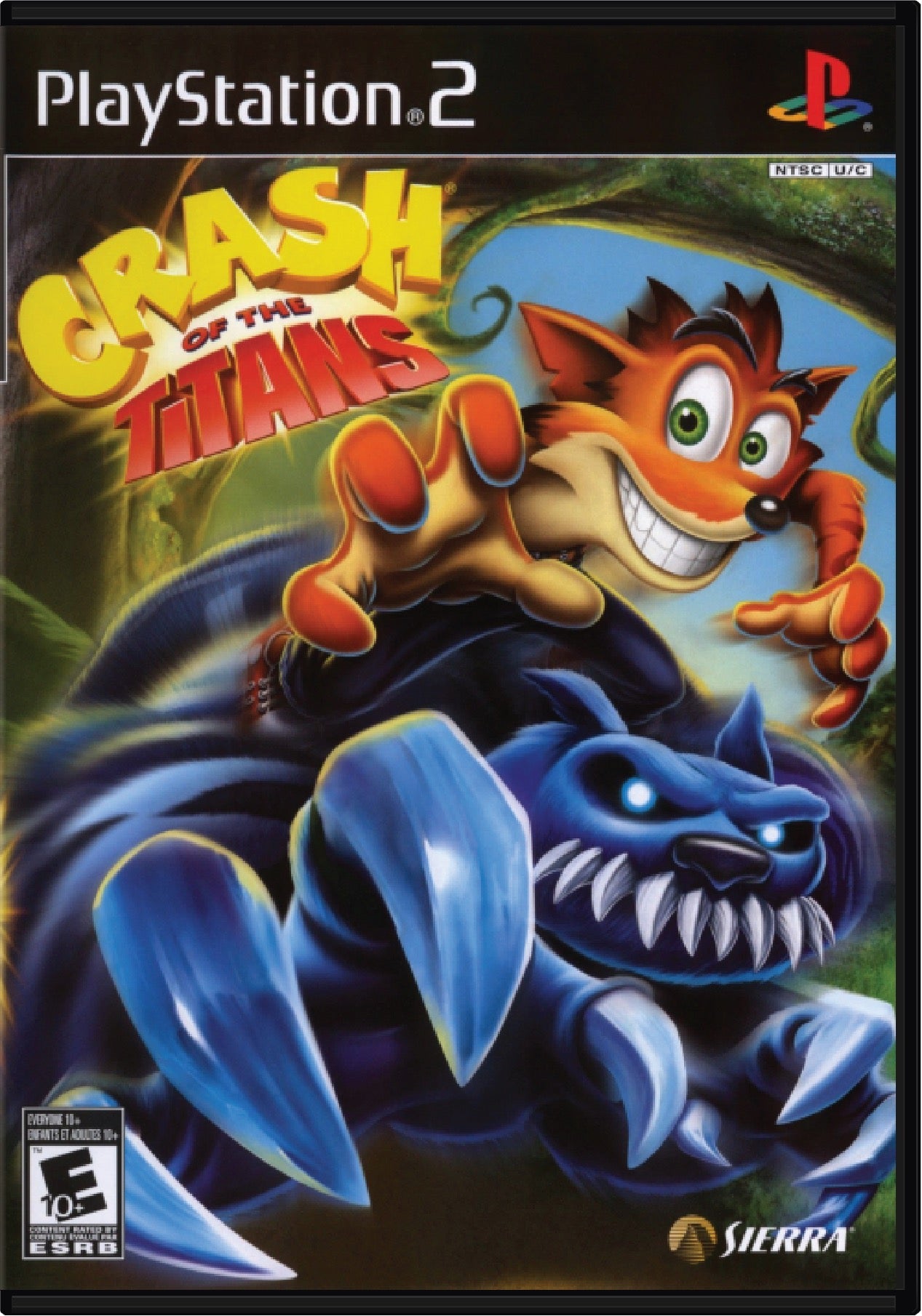 Juego Crash Bandicoot Lucha De Titanes Ps2 - Físico En Caja