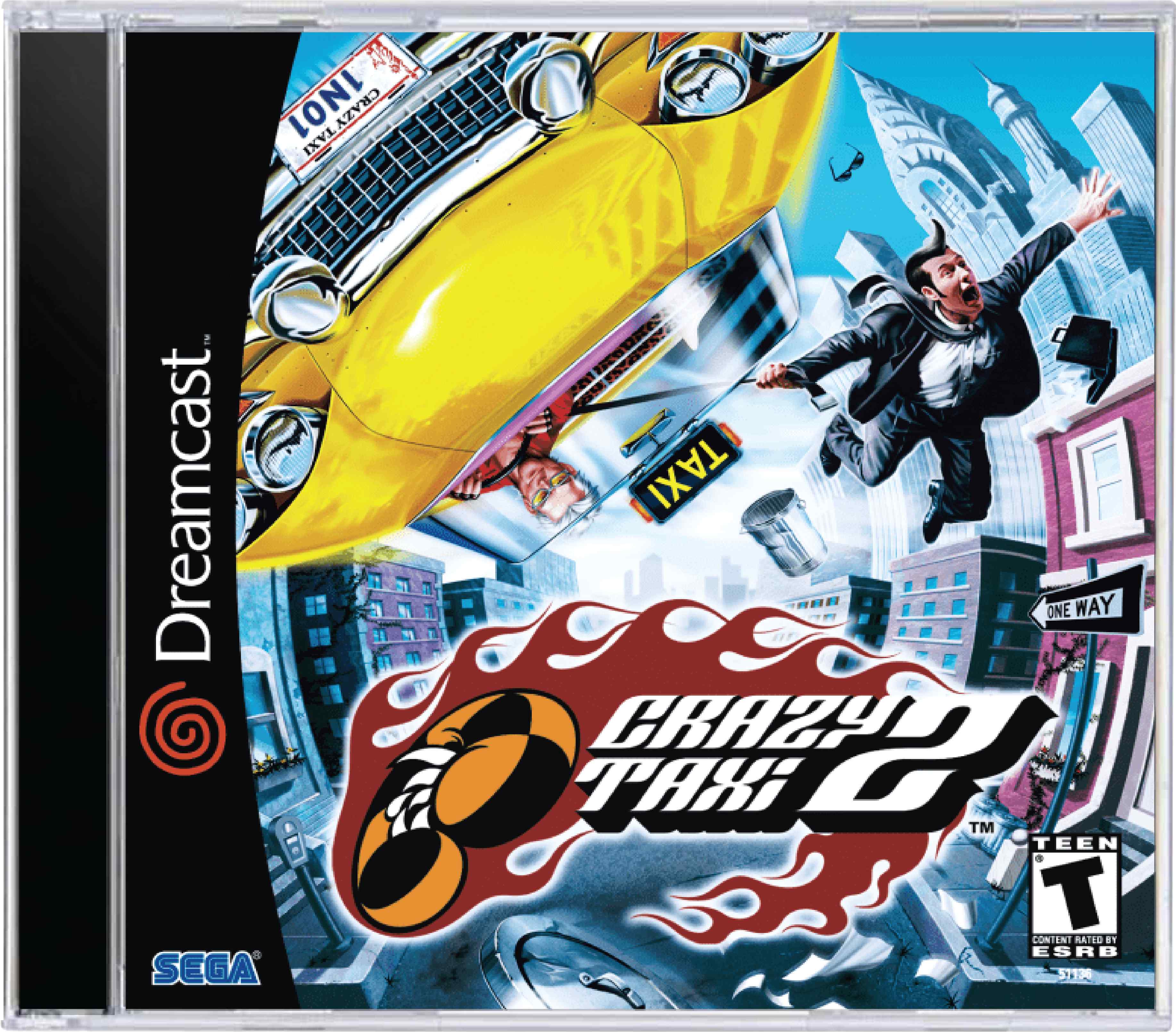 Crazy Taxi 2 Cover Art