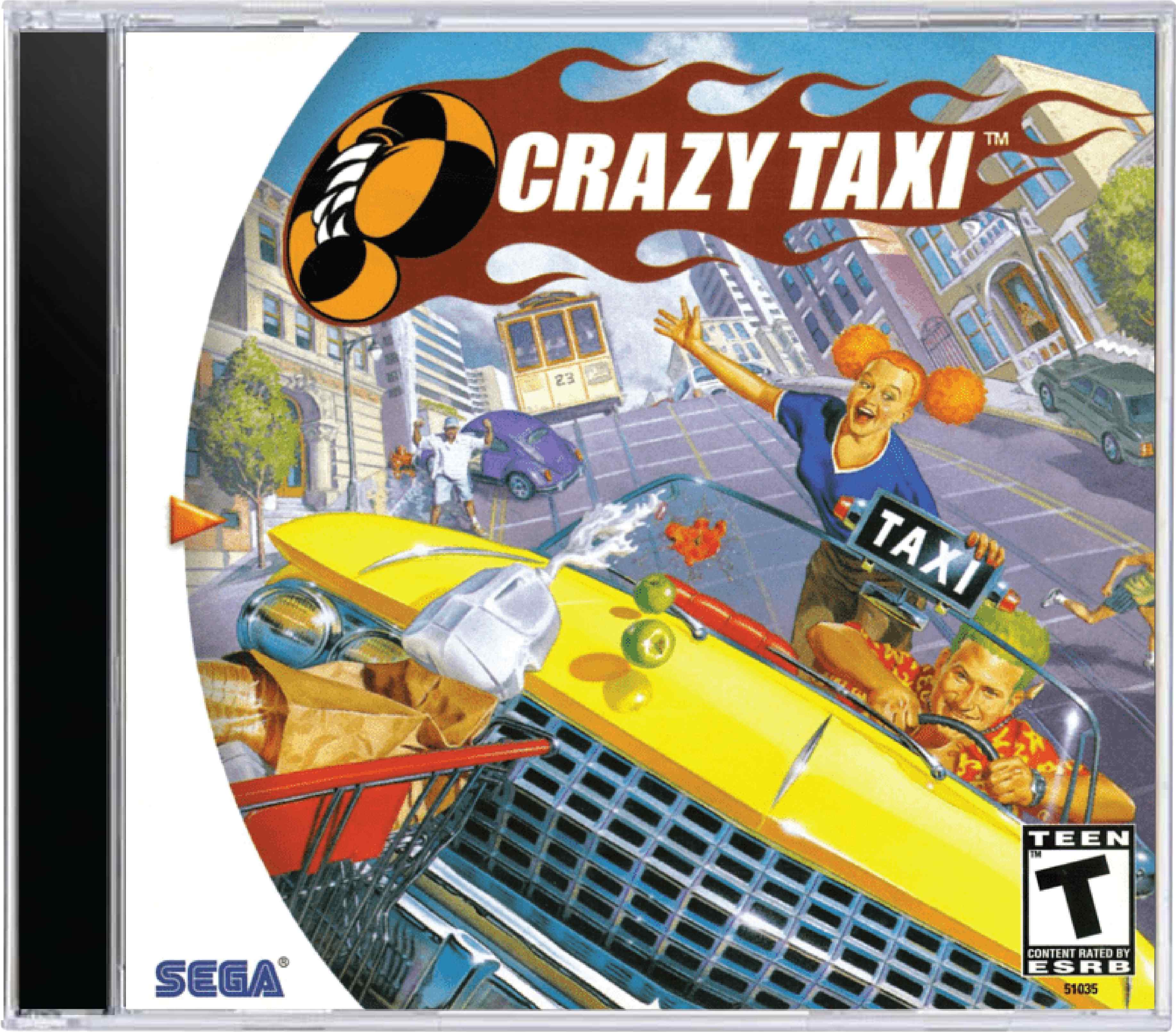 Crazy Taxi Cover Art