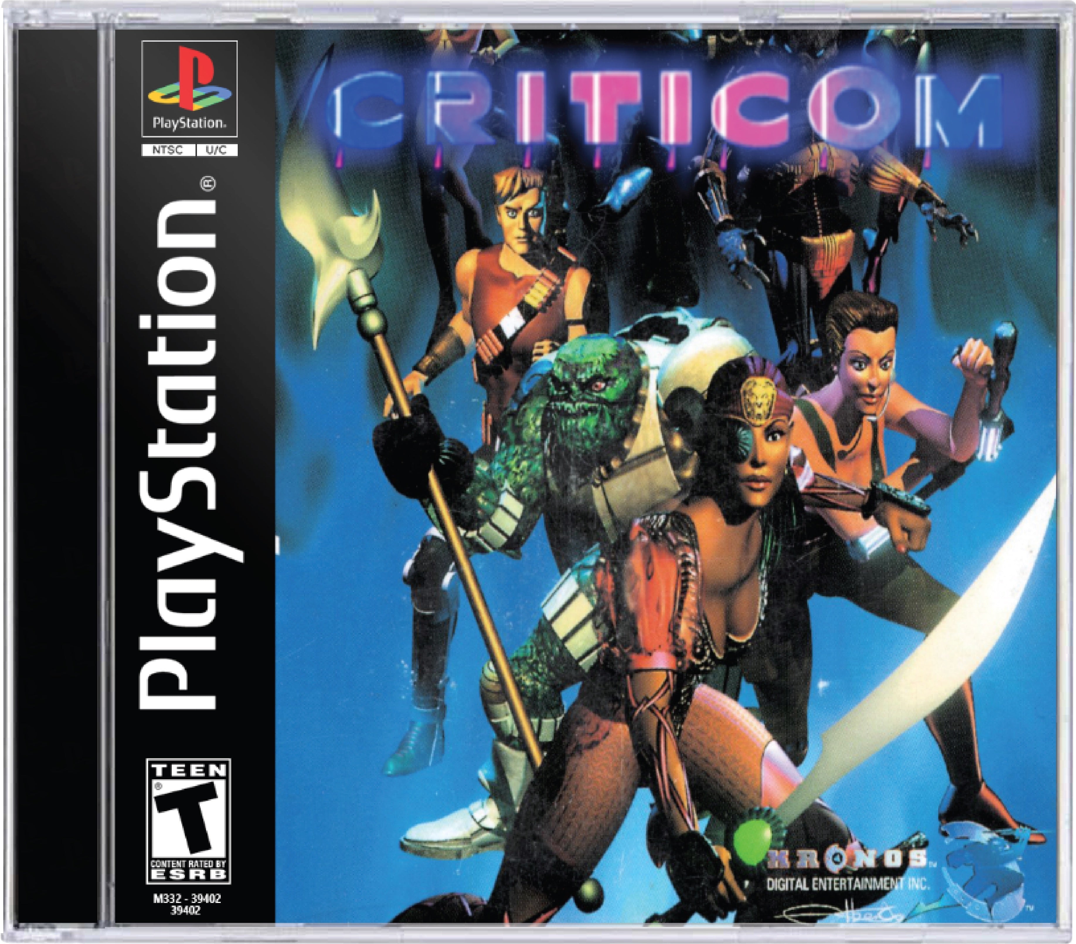 Criticom Cover Art and Product Photo