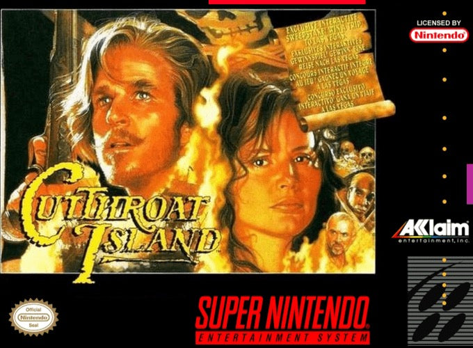 Cutthroat Island Cover Art