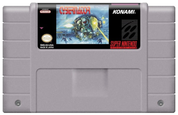 Cybernator Cartridge