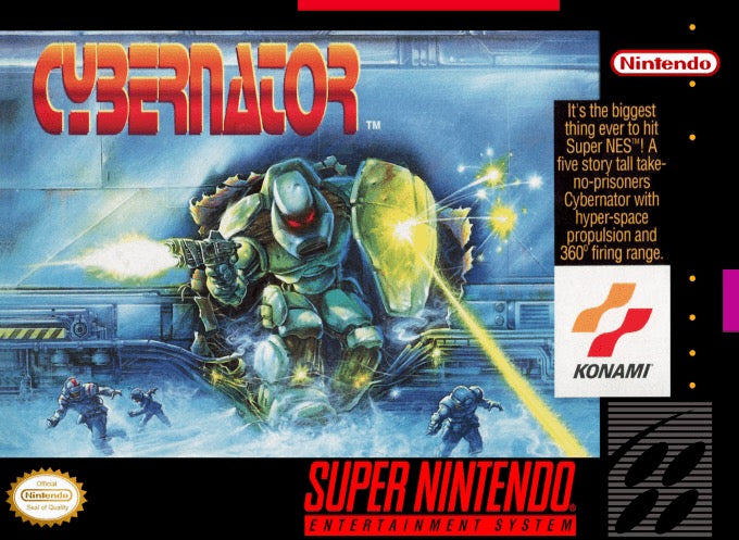 Cybernator Cover Art