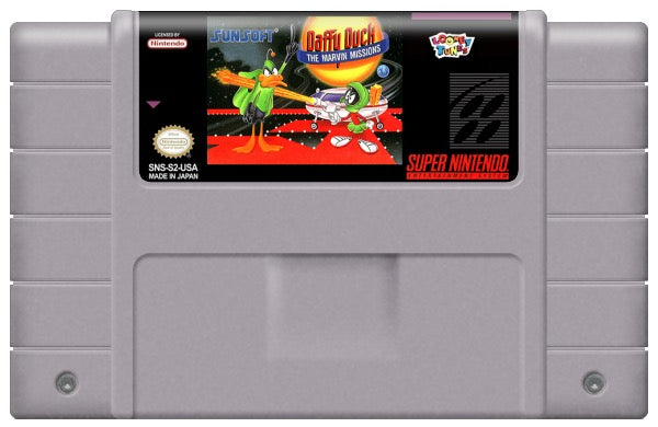 Daffy Duck Marvin Missions Cartridge