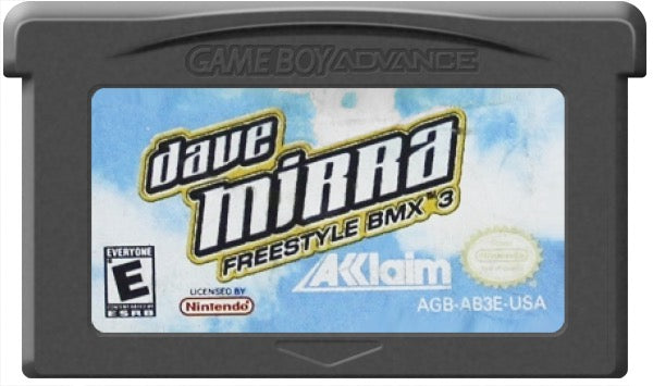 Dave Mirra Freestyle BMX 3 Cartridge
