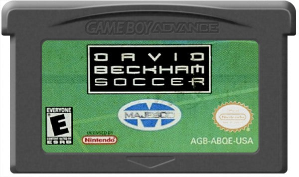 David Beckham Soccer Cartridge