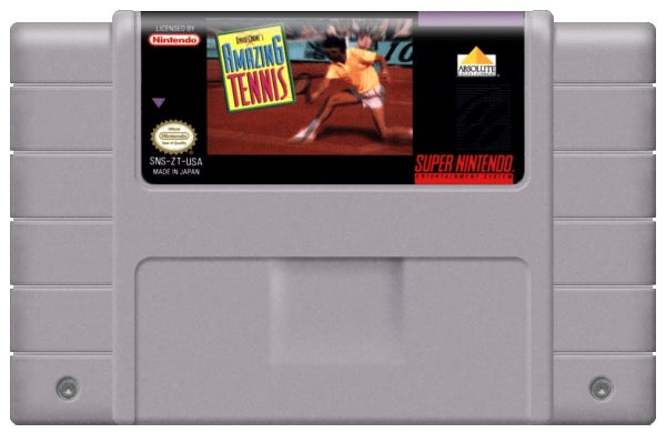 David Crane's Amazing Tennis Cartridge