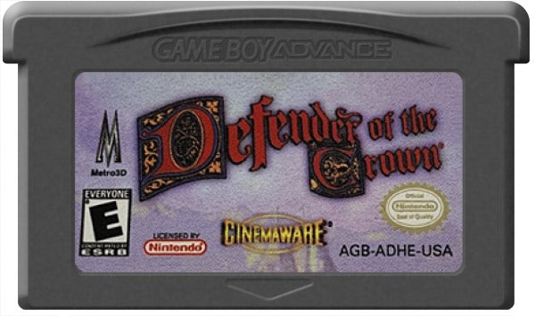 Defender of the Crown Cartridge