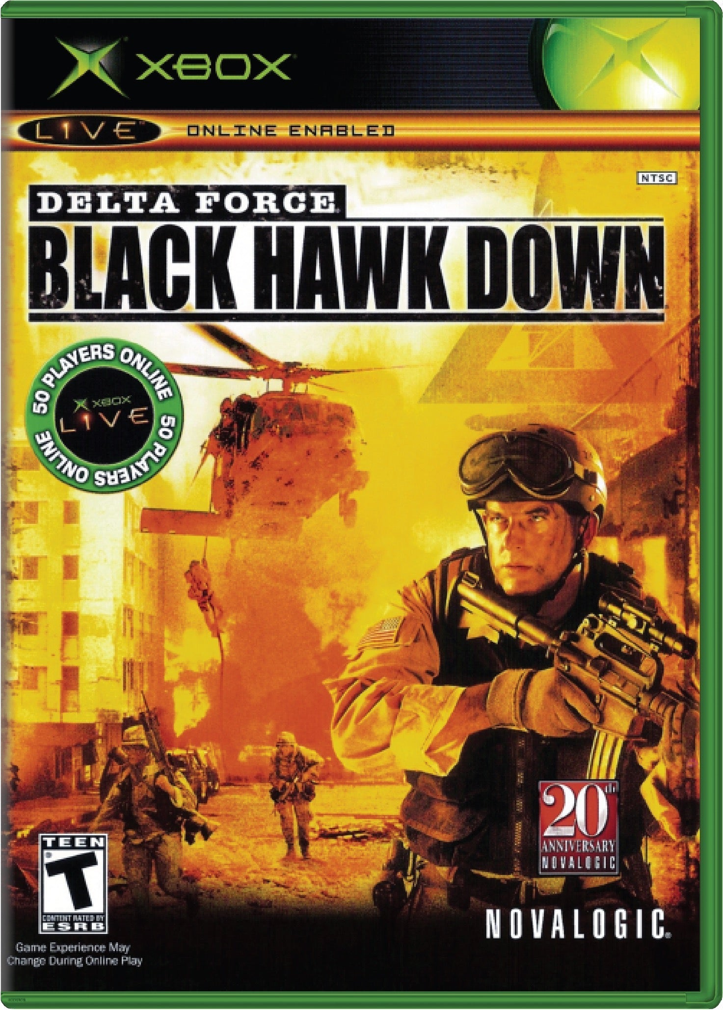 Delta Force Black Hawk Down Cover Art