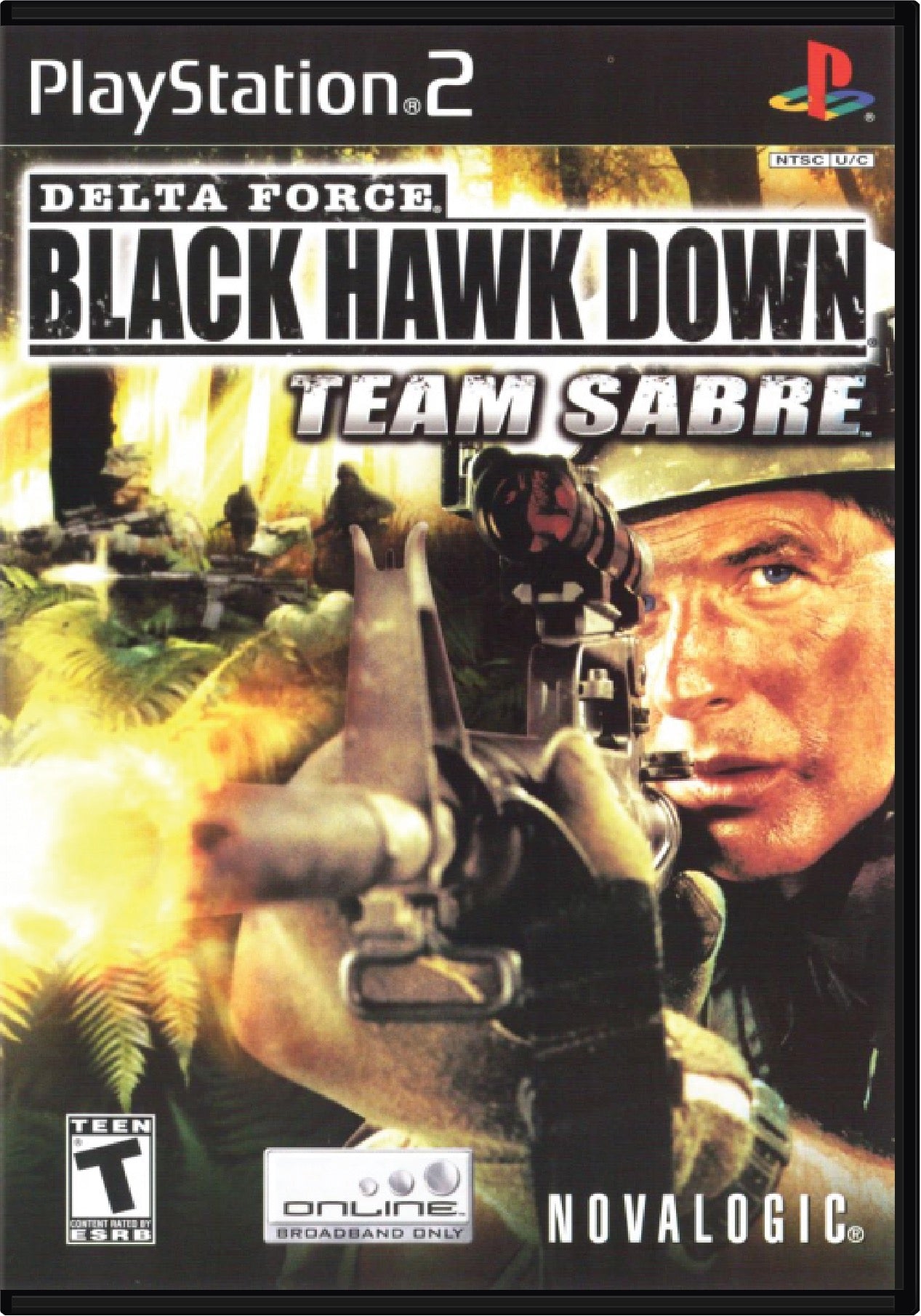 Delta Force Black Hawk Down Team Sabre Cover Art and Product Photo