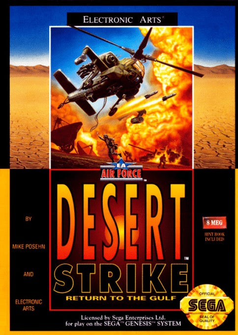 Desert Strike Return to the Gulf Cover Art