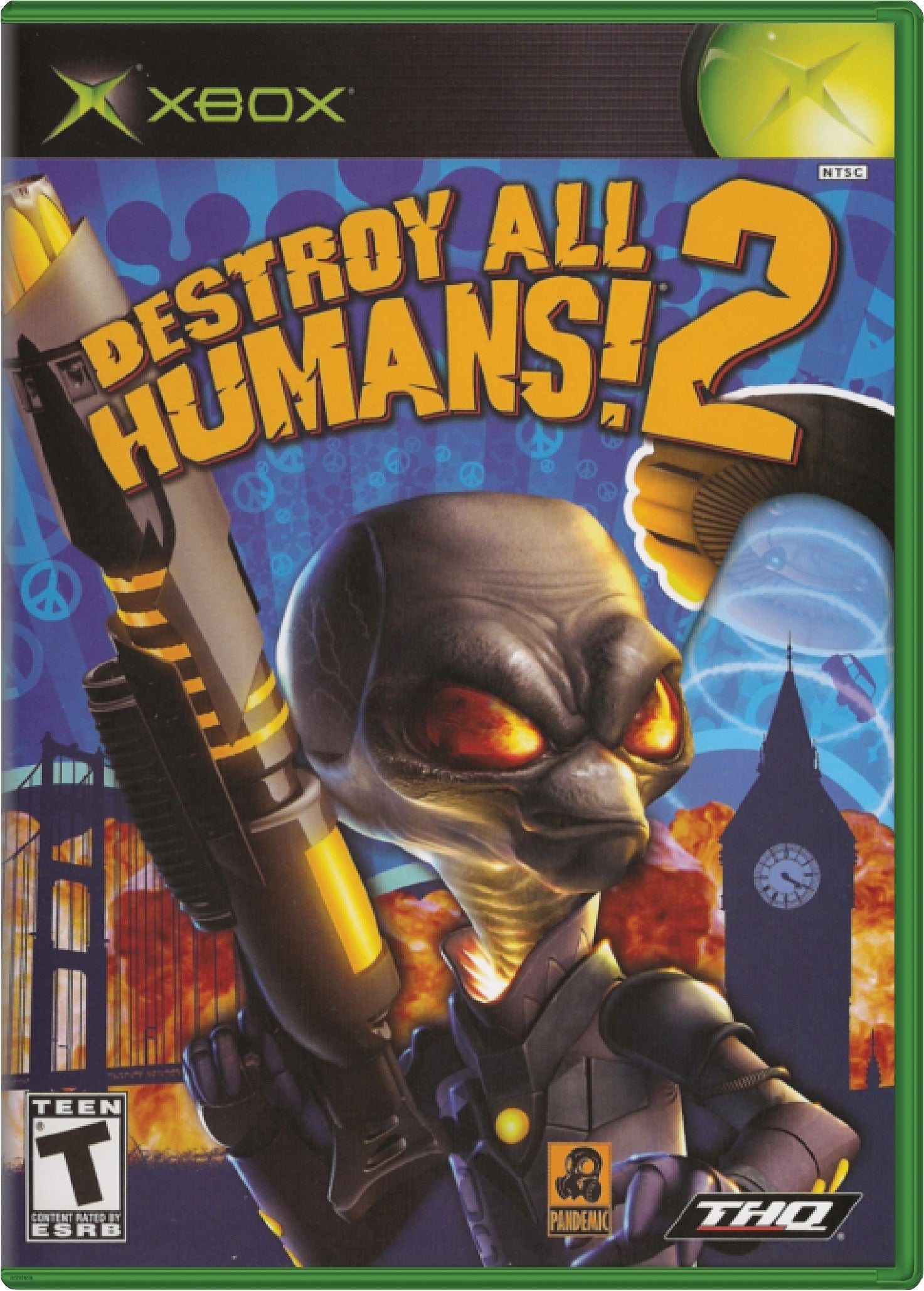 Destroy All Humans 2 Cover Art