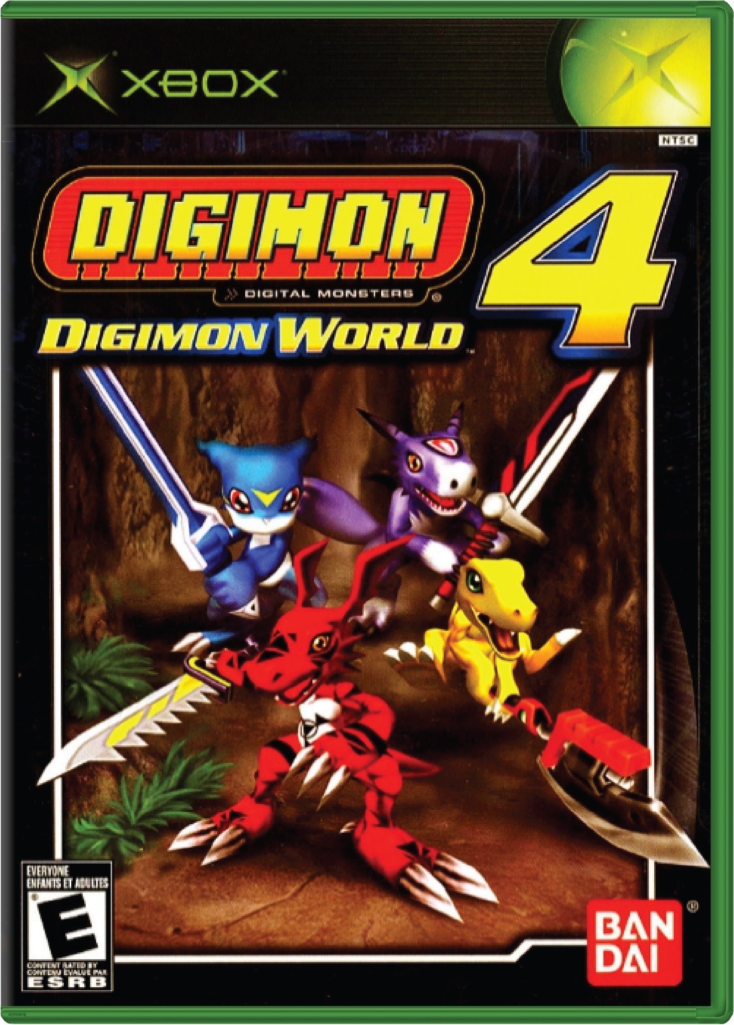 Digimon World 4 Cover Art