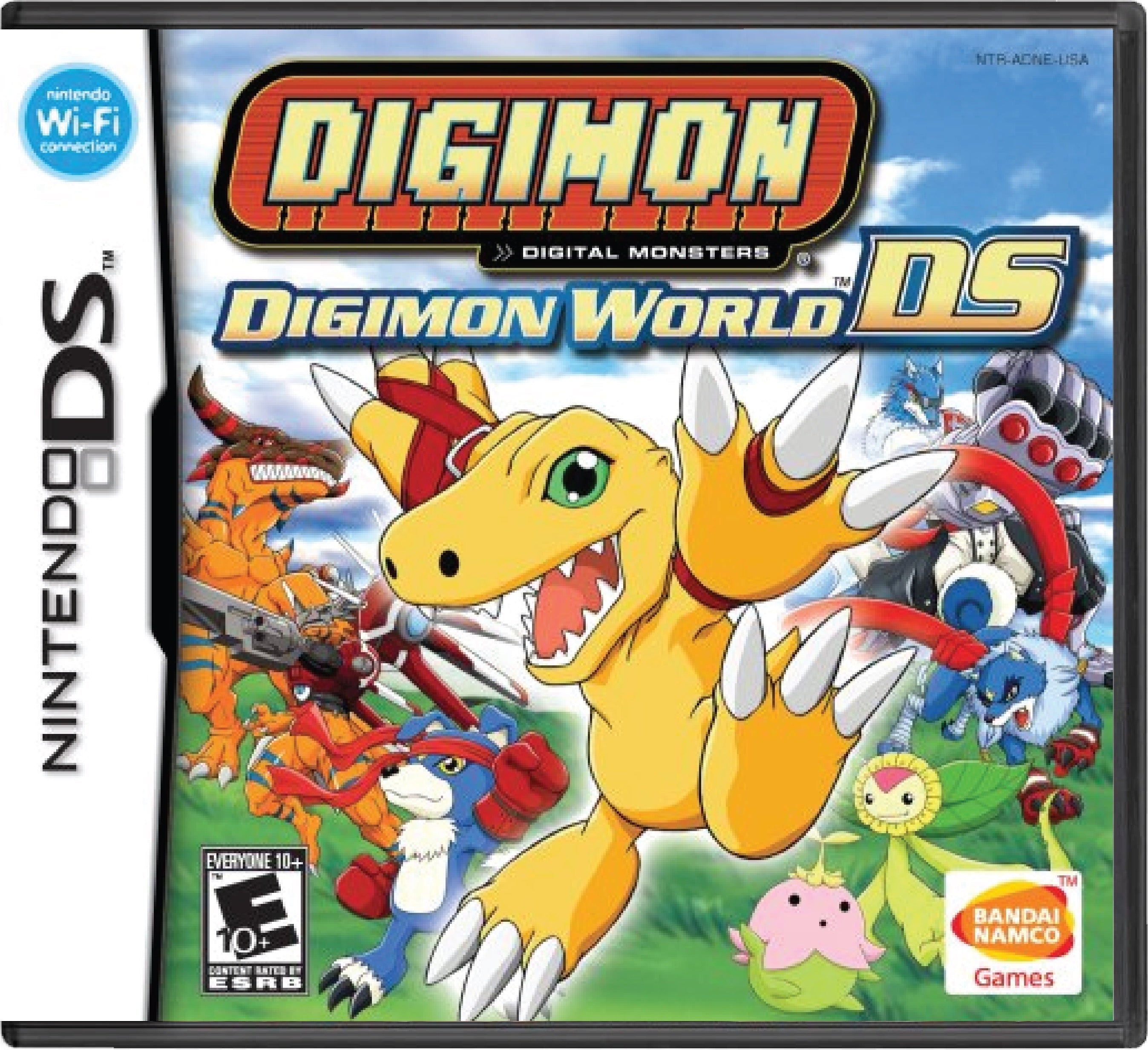 Digimon World DS Cover Art