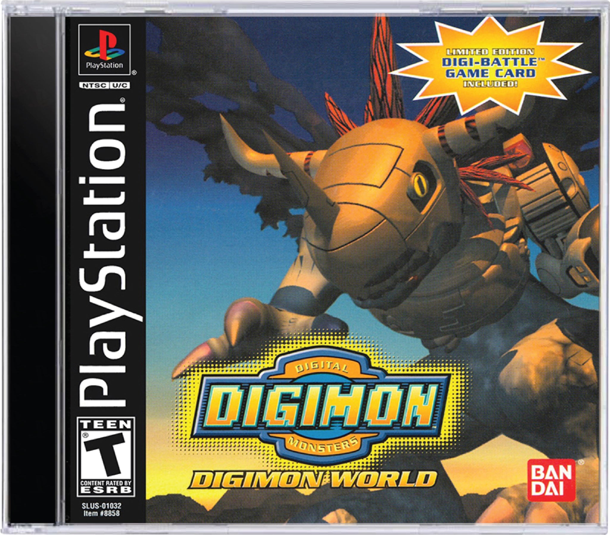 Digimon World for Sony PlayStation 1 (PS1)