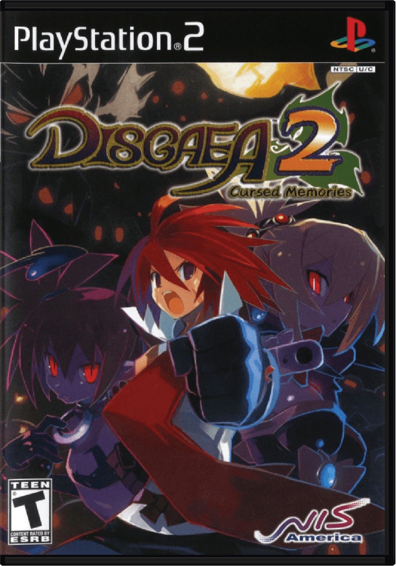 Disgaea 2 Cursed Memories Cover Art and Product Photo