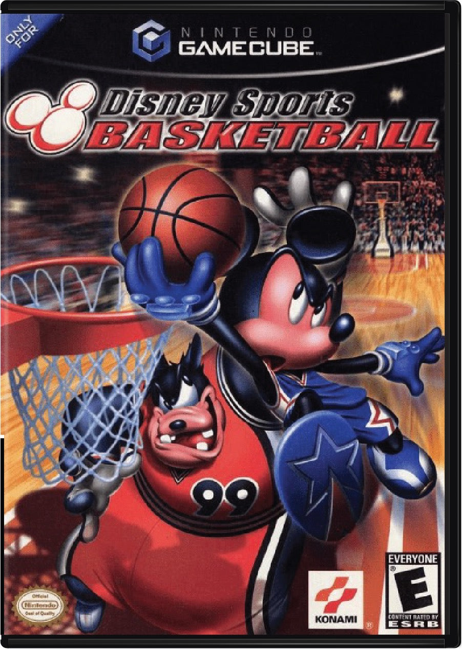 Disney Sports Basketball Cover Art and Product Photo